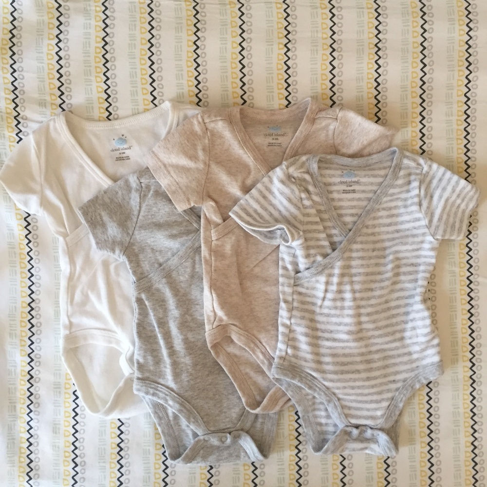 Cloud Island | Kimono Onesies Set